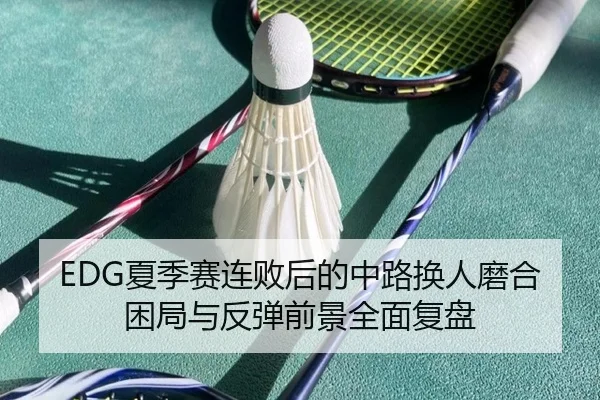 EDG夏季赛连败后的中路换人磨合困局与反弹前景全面复盘